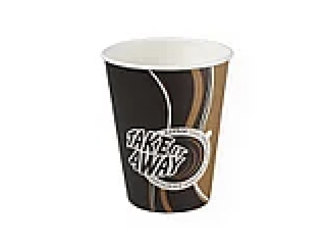 Стакан бумажный 250 мл д- 80 для горячего, с нанесением Take away